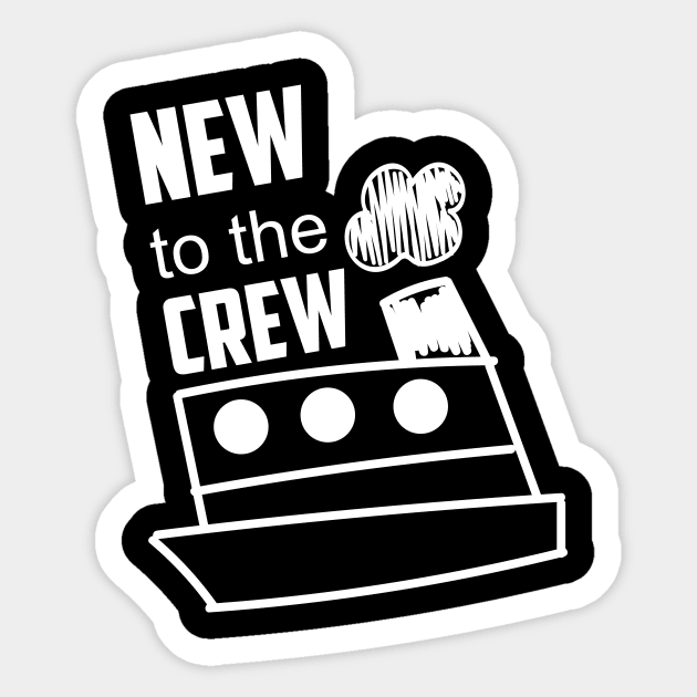 NEW TO THE CREW Sticker by HAIFAHARIS